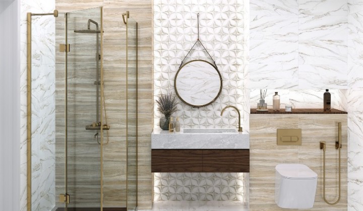 Настенная Alma Ceramica Bilbao Плитка TWU09WDX404 Woodmix 24,9х50 — фото 2