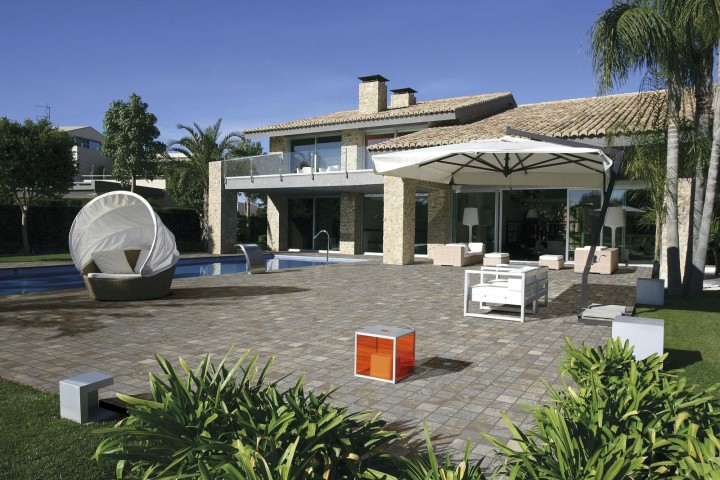 Матовый Antica Ceramica Rubiera Outdoor 4.0 Керамогранит D303620 Ultra Slate Grey 20mm 60х60 — фото 15