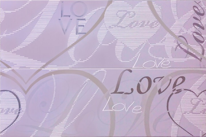 Панно APE Ceramica APE Adorable Decor SET Romeo Lilac 20x60