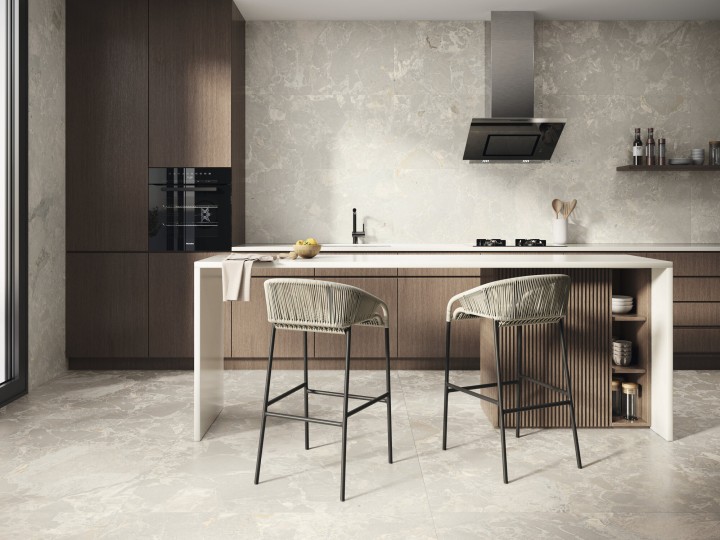 Лаппатированный APE Ceramica Керамогранит Ape A040241 Aurora Grey Honed Rect 60х120 — фото 7