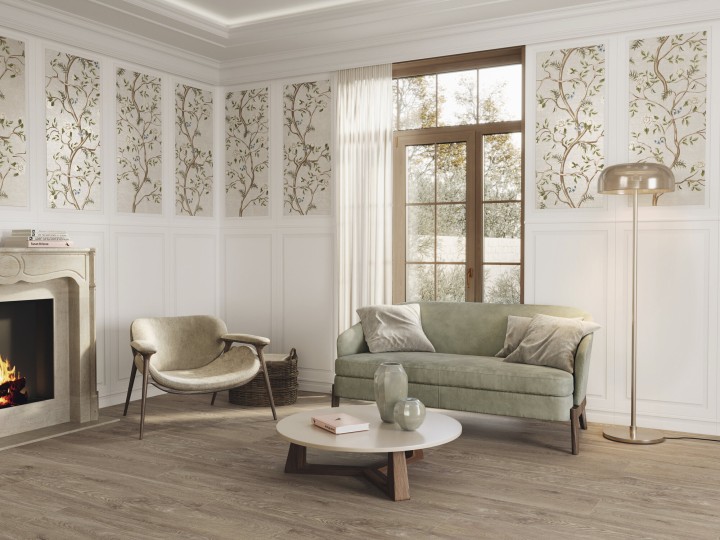 Настенная APE Ceramica Bellagio Плитка Ape A042019 Base Neve Rect 60х120 — фото 2