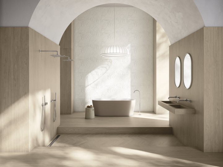 Настенная APE Ceramica Bellagio Плитка Ape A042019 Base Neve Rect 60х120 — фото 15