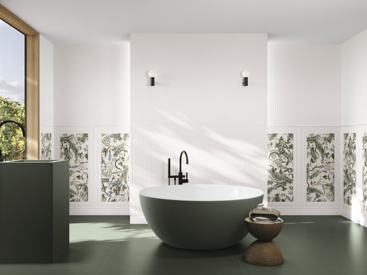 Настенная APE Ceramica Bellagio Плитка Ape A042019 Base Neve Rect 60х120 — фото 20