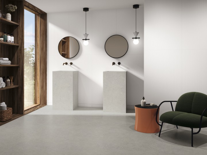 Настенная APE Ceramica Bellagio Плитка Ape A042019 Base Neve Rect 60х120 — фото 21