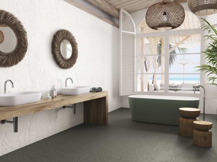 Настенная APE Ceramica Bellagio Плитка Ape A042019 Base Neve Rect 60х120 — фото 27