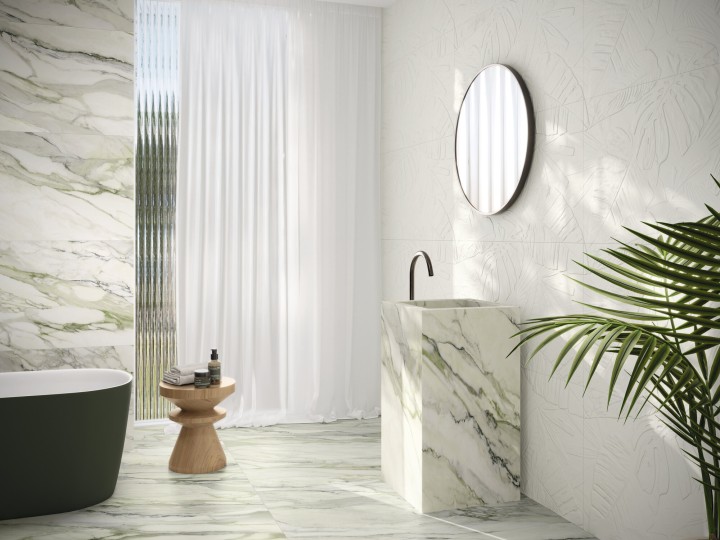 Настенная APE Ceramica Bellagio Плитка Ape A042434 Base Mandorla Rect 60х120 — фото 17