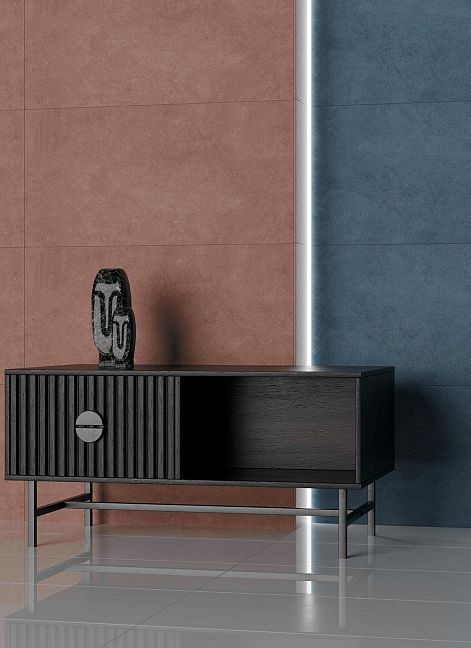 Матовый Art Natura Ceramica Керамогранит Art Natura Moderno Stucco Burgundy Matt 60x120 — фото 2