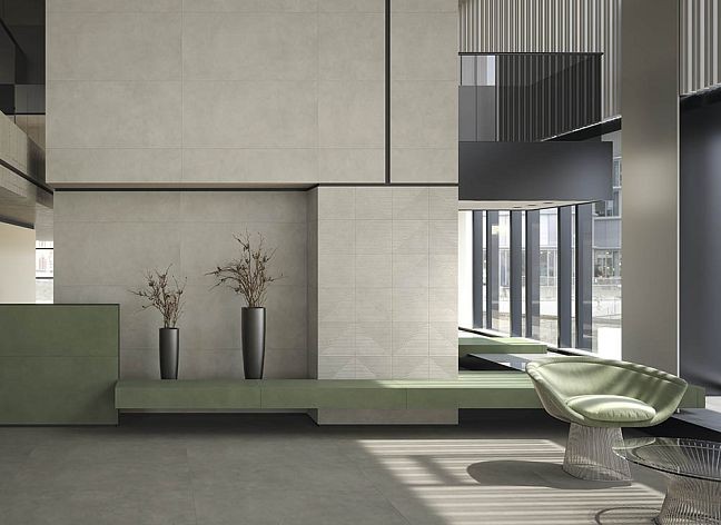 Матовый Art Natura Ceramica Керамогранит Art Natura Moderno Stucco Silver Matt 60x120 — фото 2