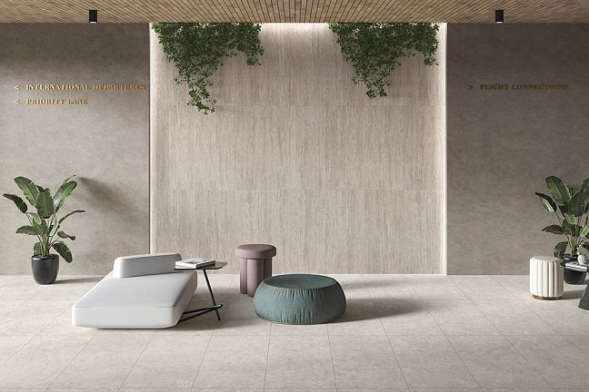 Матовый Art Natura Ceramica Керамогранит Art Natura Travertino Classic 60x120х0,9 relief matt — фото 2