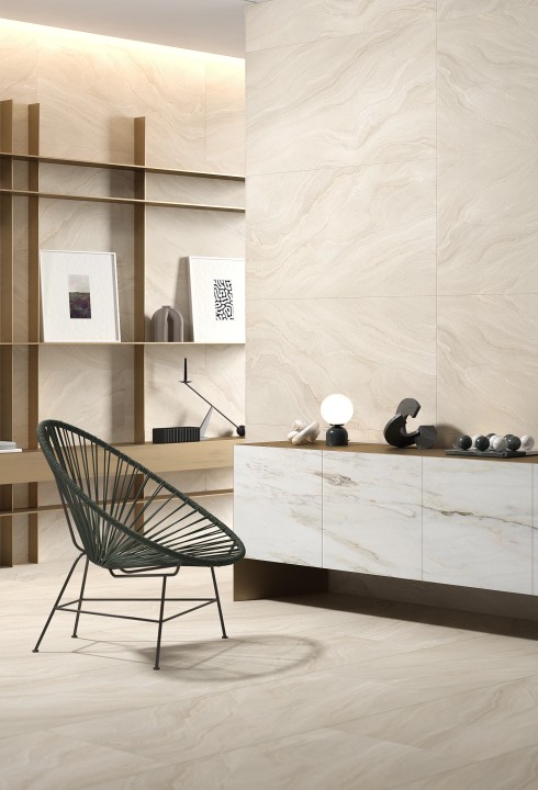 Pro Керамогранит Artcer 2197 Milano Beige Matt Shape 4D 60х120 матовый / 4D — фото 5