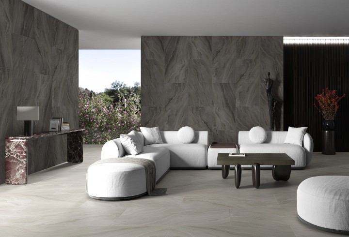 Pro Керамогранит Artcer 2198 Milano Black Matt Shape 4D 60х120 матовый / 4D — фото 6