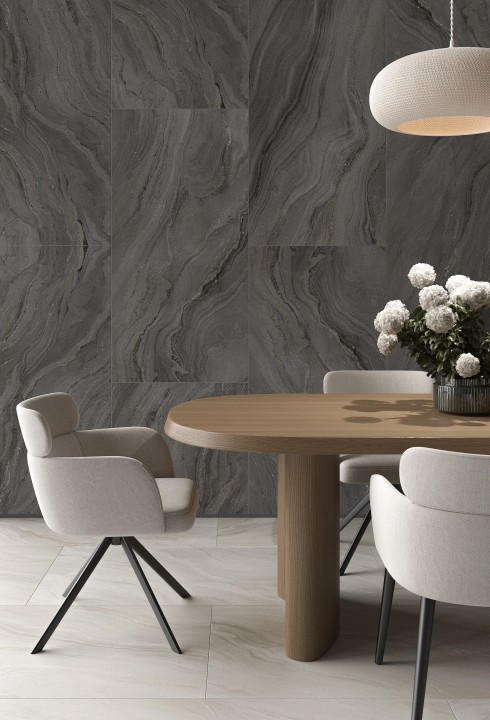 Pro Керамогранит Artcer 2198 Milano Black Matt Shape 4D 60х120 матовый / 4D — фото 7