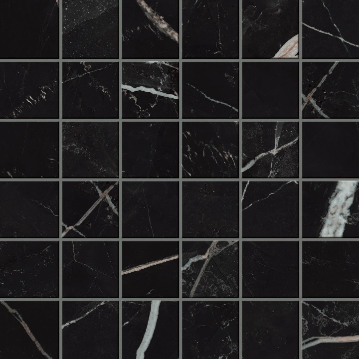 Полированный Atlas Concorde Russia Atlas Concorde Empire Calacatta Black Mosaic Lap 30x30