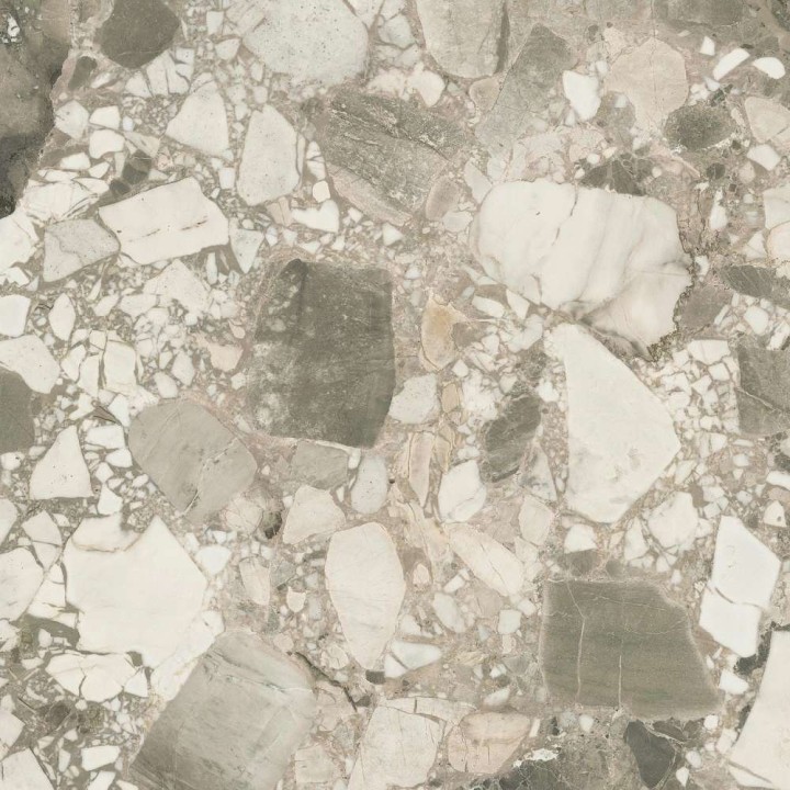 Матовый Atlas Concorde Russia Керамогранит Forte dei Marmi Ceppo Apuano Cream Rett 80x80 — фото 3
