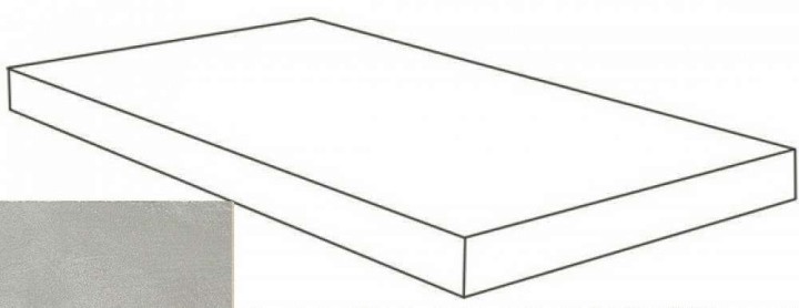 Керамогранитные Atlas Concorde Russia Керамогранит Ступень Atlas Concorde Rinascente Resin Pearl Scalino Angolare Dx 33x120