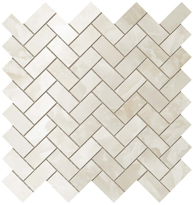 Керамическая Atlas Concorde Russia Atlas Concorde Supernova Onyx Persian Jade Herringbone Mosaic 30,5x30,5
