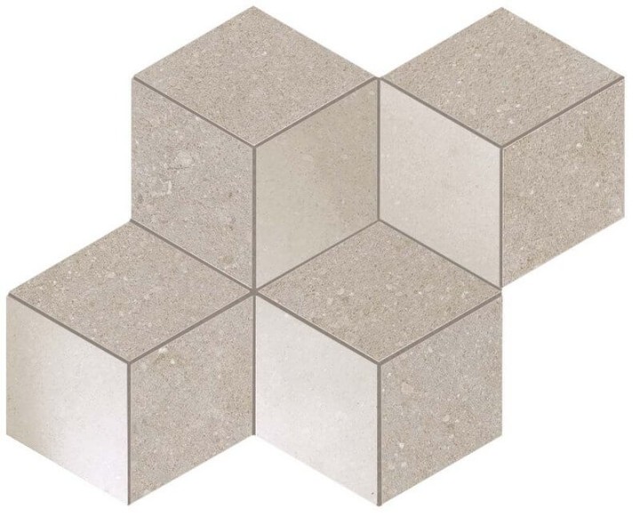 Керамическая Atlas Concorde Kone Silver Mosaico Esagono 30x35