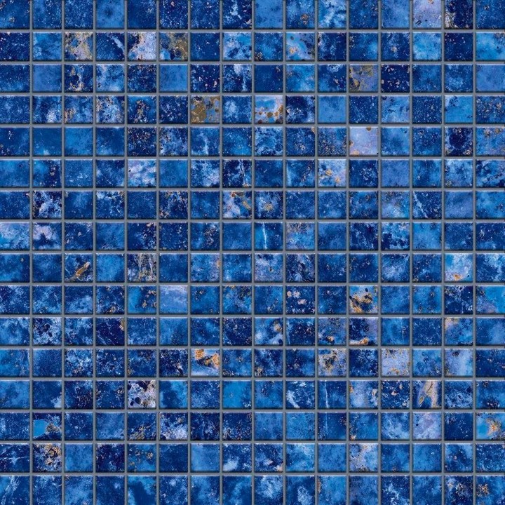 Керамическая Atlas Concorde Marvel Dream Marvel Ultramarine Mosaico Lappato 30x30 — фото 3