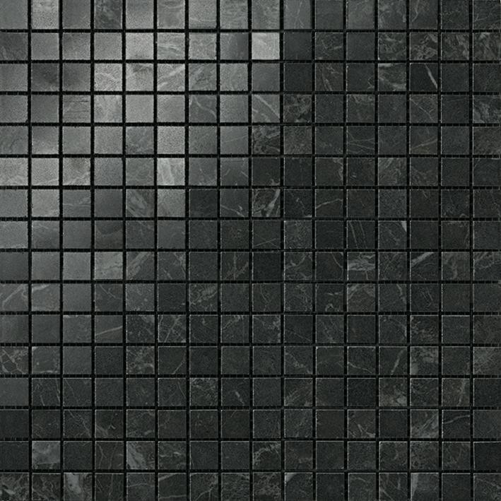 Керамическая Atlas Concorde Marvel Pro Noir St. Laurent Mosaico Lappato 30x30 — фото 2