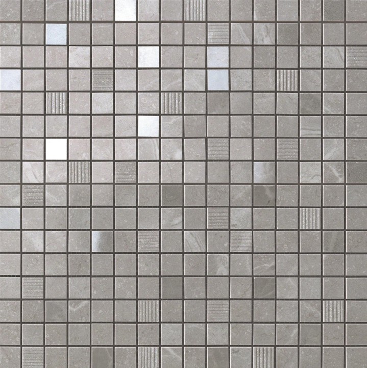 Керамическая Atlas Concorde Marvel Pro Marvel Grey Fleury Mosaic 30x30 — фото 2