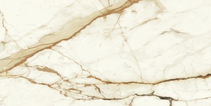 Керамическая Atlas Concorde Marvel Shine Marvel Calacatta Imperiale 75x150 Lp Macchia Aperta — фото 2