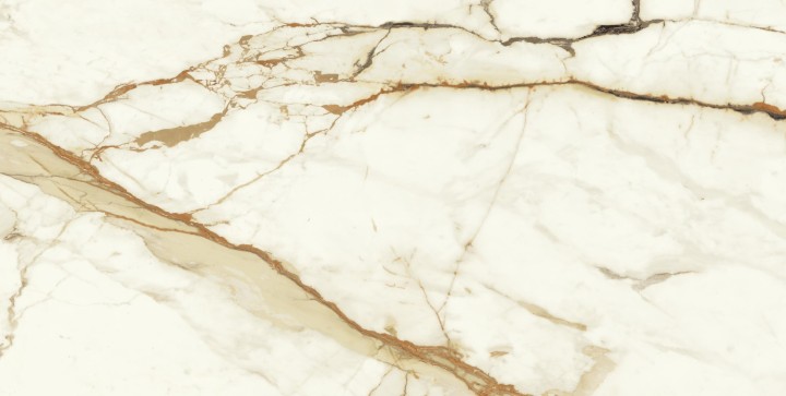 Керамическая Atlas Concorde Marvel Shine Marvel Calacatta Imperiale 75x150 Lp Macchia Aperta — фото 8