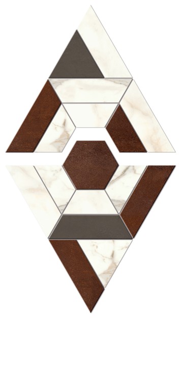 Керамическая Atlas Concorde Marvel Shine Marvel Mosaico Match Lapp 29,2x33,7 — фото 4