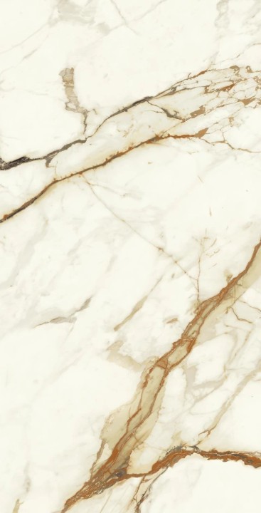 Лаппатированный Atlas Concorde Marvel Shine Плитка Marvel Calacatta Imperiale 75X150 Lappato (2Pz) (75x150) — фото 3