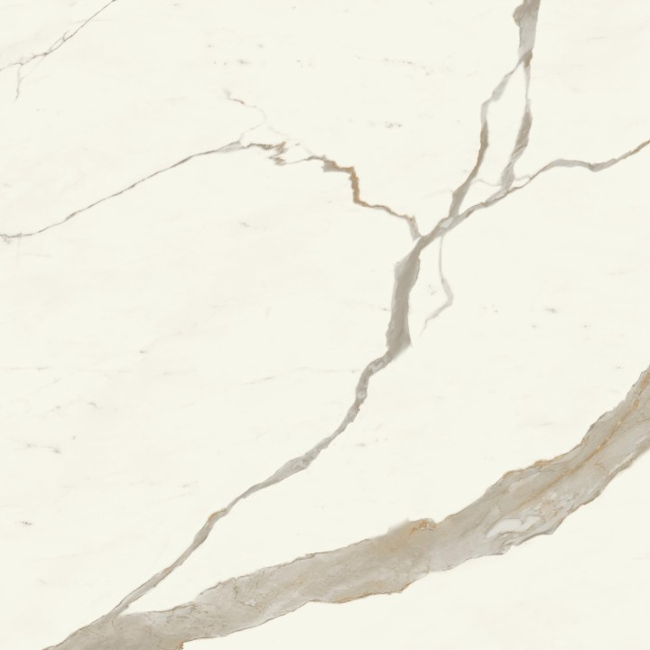 Лаппатированный Керамогранит 120х120 см ATLAS CONCORDE MARVEL X Calacatta Sublime Silk 9 mm — фото 17
