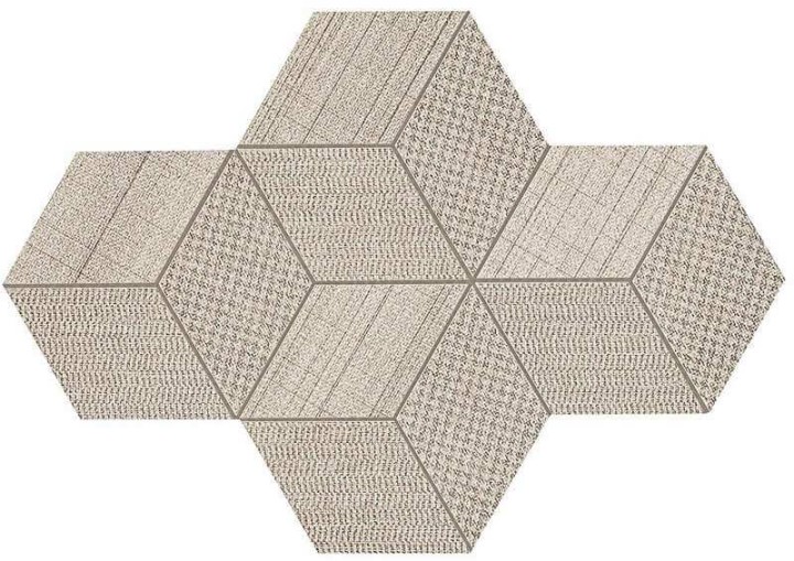 Керамическая Atlas ConCorde Room Cord Mosaico Esagono Dek 30x35