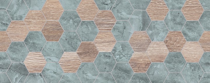 Настенная Azori Плитка Calacatta Ivori Forma 20,1х50,5