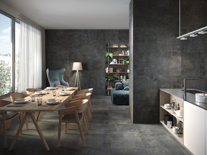Лаппатированный Baldocer Oneway Керамогранит Night Lapado 60x120 — фото 2