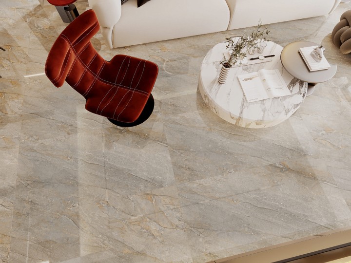 Полированный Basconi Home Керамогранит BHW-0044 Brown Marble Polished 600х1200x8 — фото 5