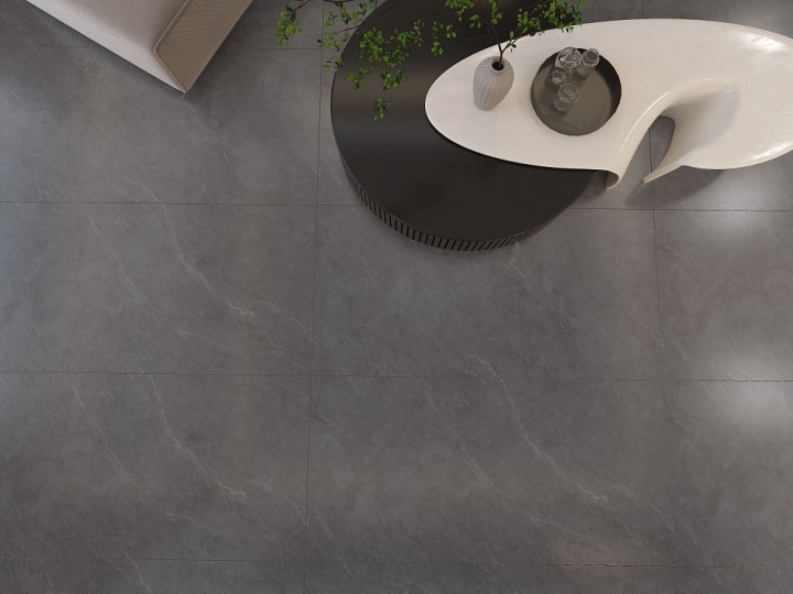 Лаппатированный Basconi Home Керамогранит BHW-0024 Cateye Dark Grey Grains Soft-Polished Mould 600х1200x10 — фото 8