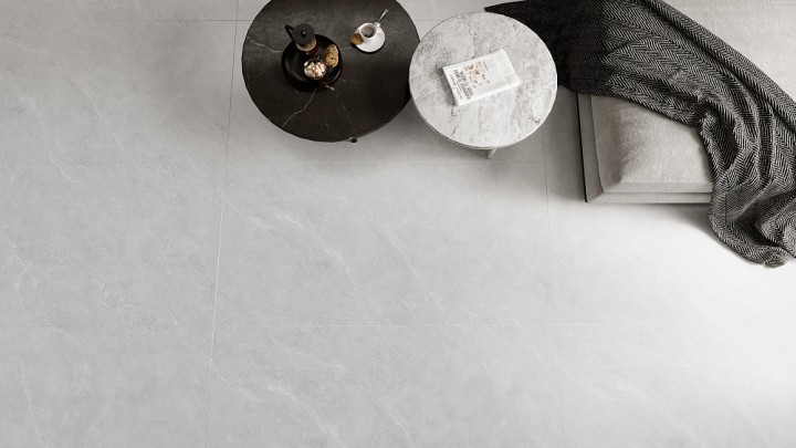 Лаппатированный Basconi Home Керамогранит BHW-0023 Cateye Light Grey Grains Soft-Polished Mould 600х1200x10 — фото 9