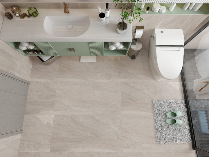 Лаппатированный Basconi Home Керамогранит BHW-0011 Cement Talk Grains Semi-Polished Mould 600х1200x10 — фото 9