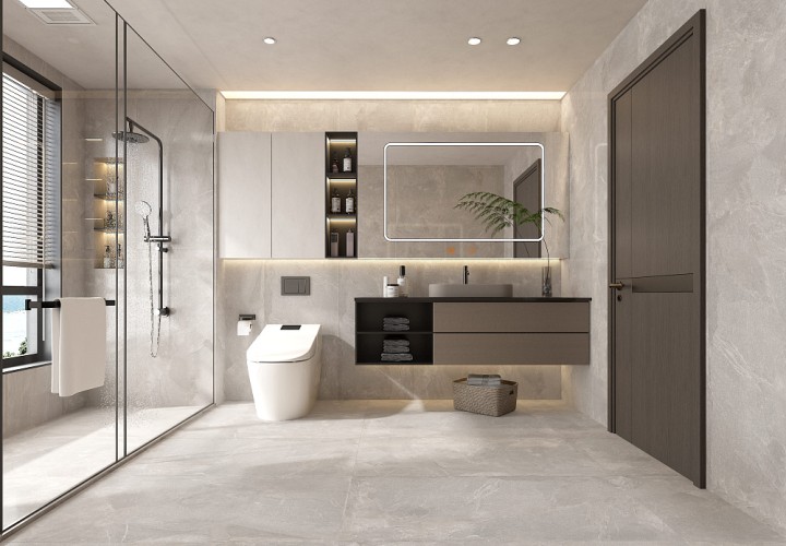 Матовый Basconi Home Керамогранит BHW-0006 Element Grains Mould 600х1200x10 — фото 9