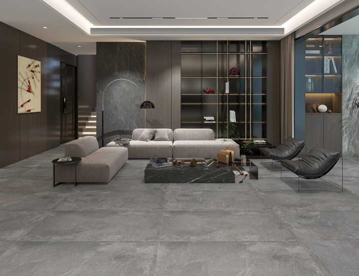 Матовый Basconi Home Керамогранит BHW-0010 Havana Grains Mould 600х1200x10 — фото 10