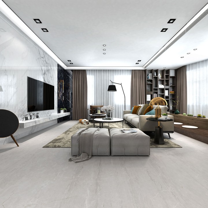 Полированный Basconi Home Керамогранит BHW-0038 Illution Soft Polished (Gold) 600х1200x8 — фото 5
