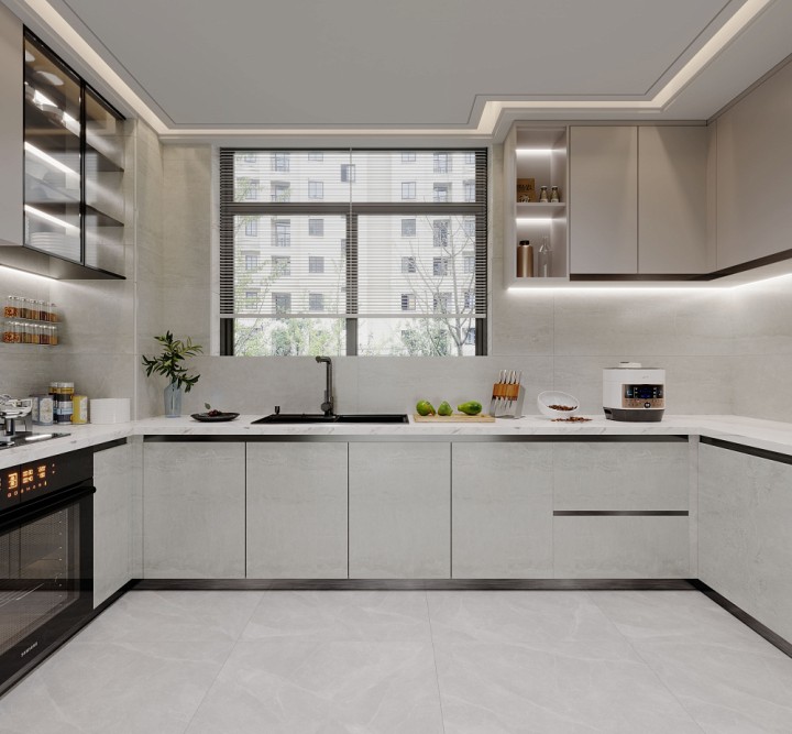 Полированный Basconi Home Керамогранит BHW-0038 Illution Soft Polished (Gold) 600х1200x8 — фото 7