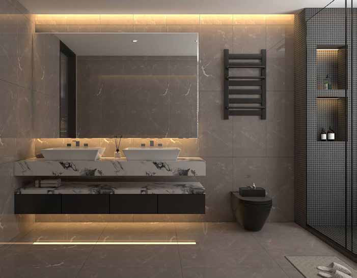 Полированный Basconi Home Керамогранит BHW-0016 Karna Brown Polished (Sinking Ink) 600х1200x8 — фото 4