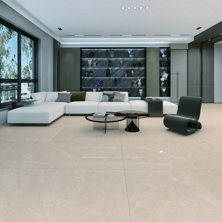 Полированный Basconi Home Керамогранит BHW-0025 Marfil Beige Polished (Sinking Ink) 600х1200x8 — фото 4