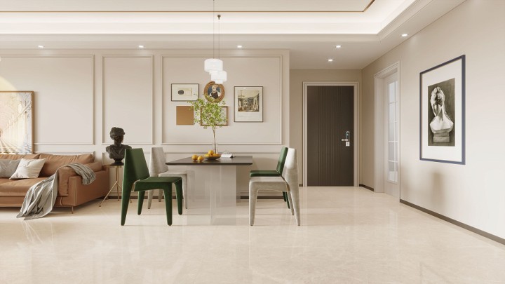 Полированный Basconi Home Керамогранит BHW-0025 Marfil Beige Polished (Sinking Ink) 600х1200x8 — фото 5