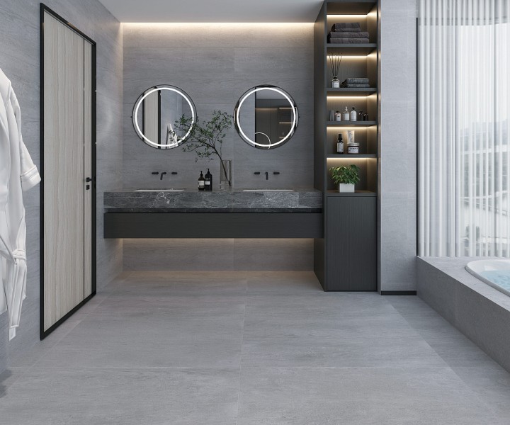 Матовый Basconi Home Керамогранит BHW-0012 Metro Stone Grains Mould 600х1200x10 — фото 10