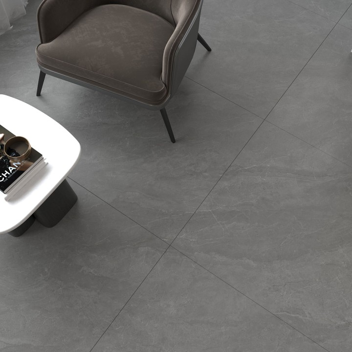Лаппатированный Basconi Home Керамогранит BHW-0020 Petra Dark Grains Soft-Polished Mould 600х1200x10 — фото 11