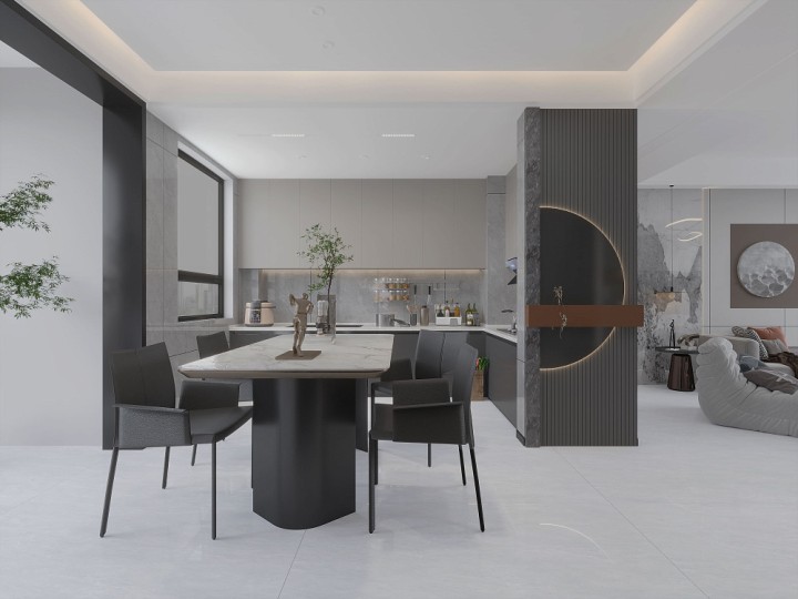 Полированный Basconi Home Керамогранит BHW-0027 Plain Beige Polished (Sinking Ink) 600х1200x8 — фото 7