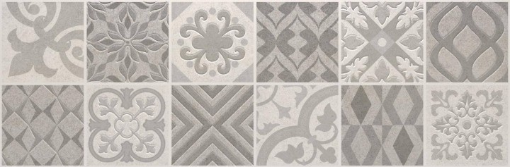 Настенная Benadresa Reine Mosaico Vintage Silver 30x90