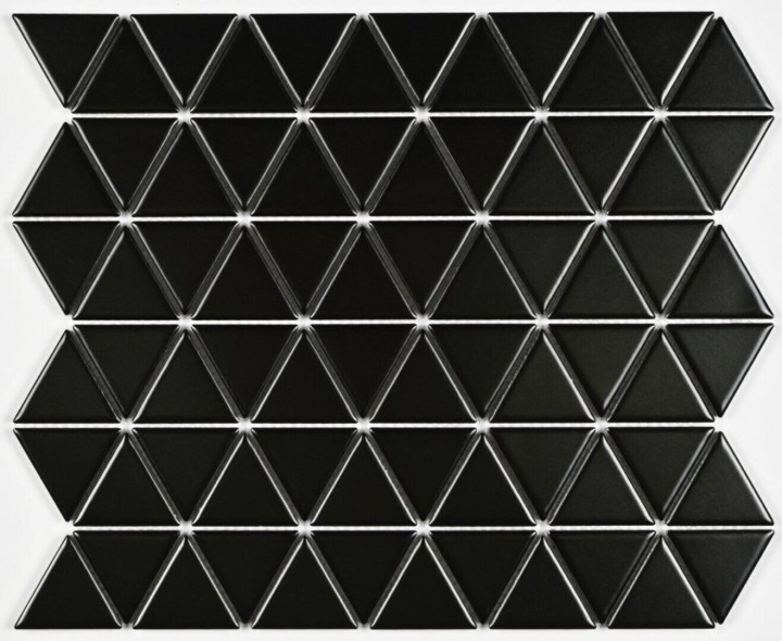 Керамическая Bonaparte Керамическая Reno Black matt 25.2x29.1 — фото 3