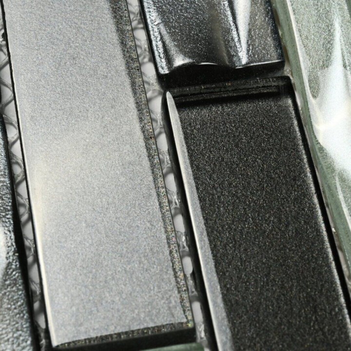 Керамическая Bonaparte Мозаика стеклянная Optima Grey 30x30 — фото 3