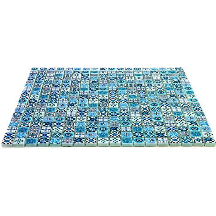 Керамическая Bonaparte Мозаика стеклянная Xindi Blue 30x30 — фото 6